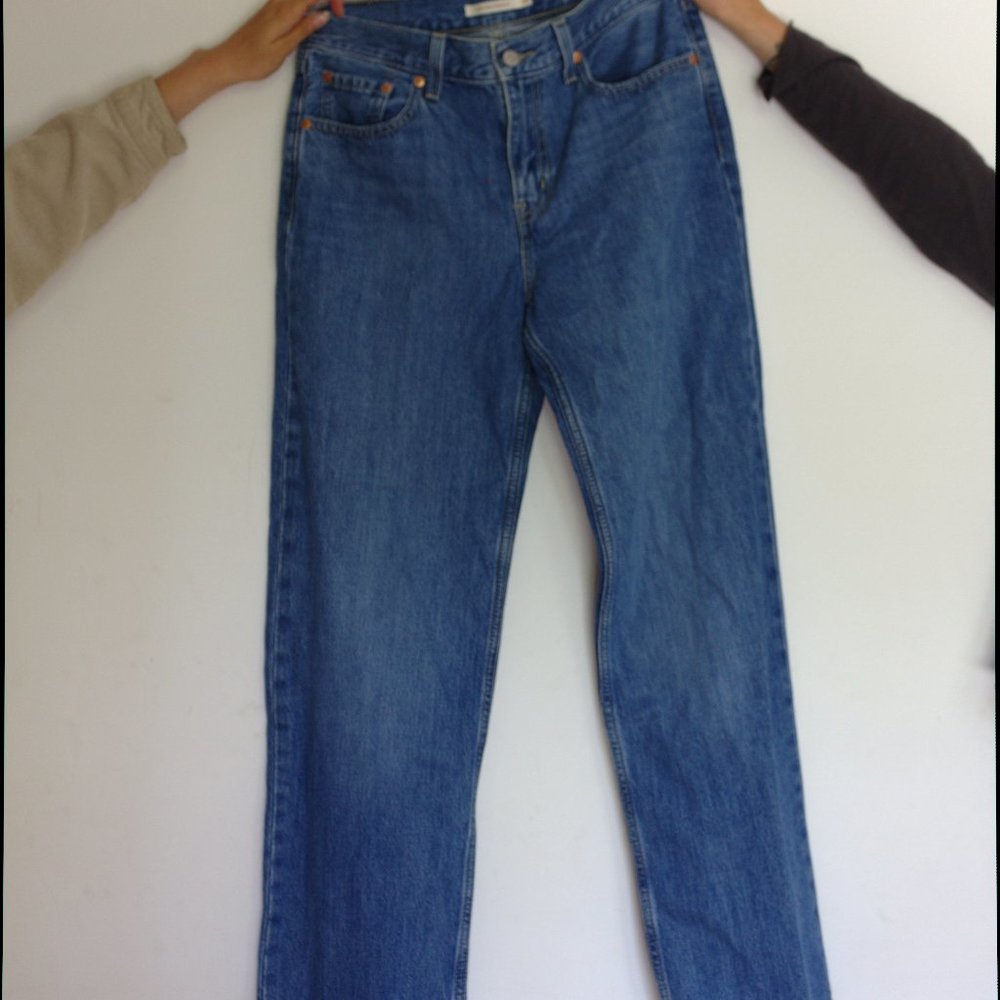 levi's low pro straight jeans